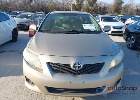 2009 Toyota Corolla Le из США, поврежденный, VIN 2T1BU40E29C039496